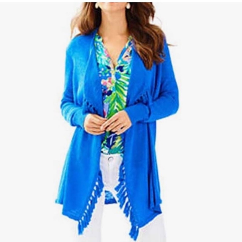 Lilly Pulitzer Lucita Lapis Cardigan